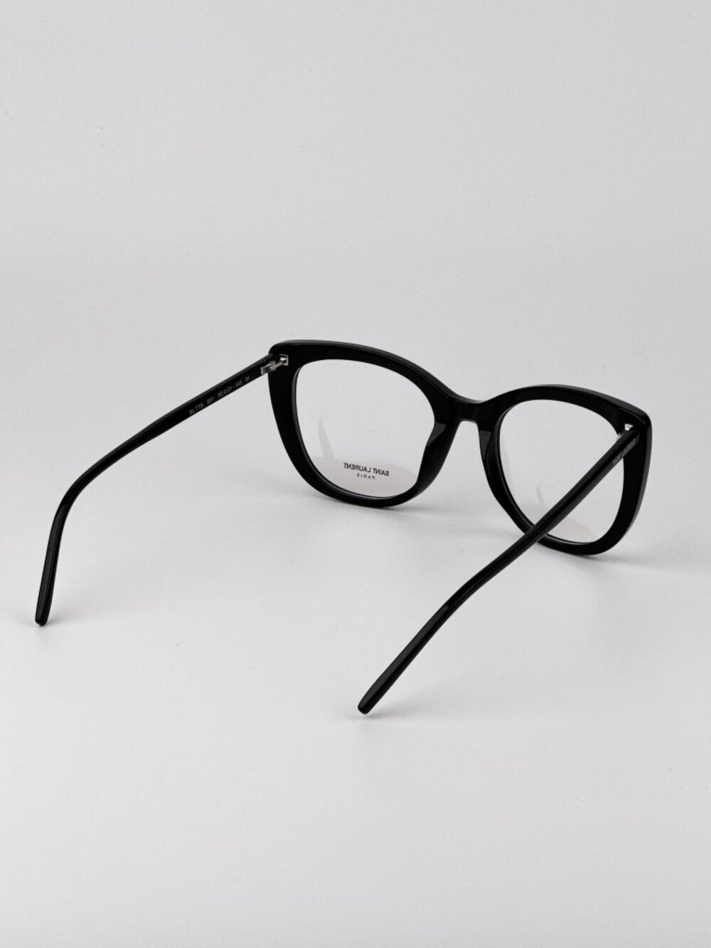 Saint Laurent SL778 001 Cat Eye Eyeglasses – Black | Women’s Designer Frames - Picture 6 of 10